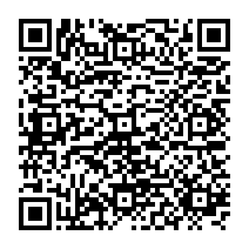QR code for online booking